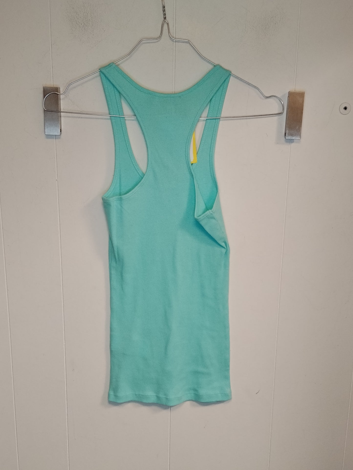 Canotta Terranova Donna Taglia XS Verde Acqua Top Basic Elasticizzato