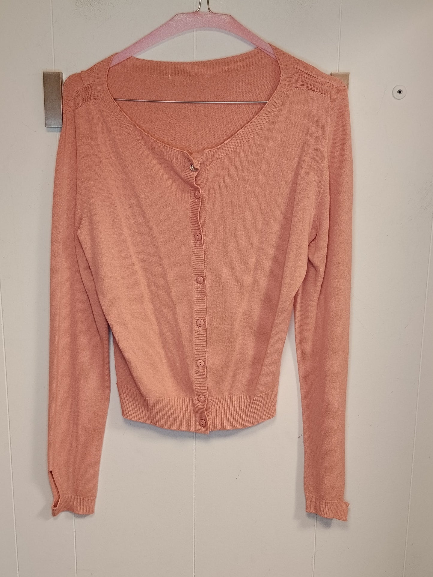 Completo Relish Donna 2 Pezzi Golfino e Top Rosa Cipria Taglia S