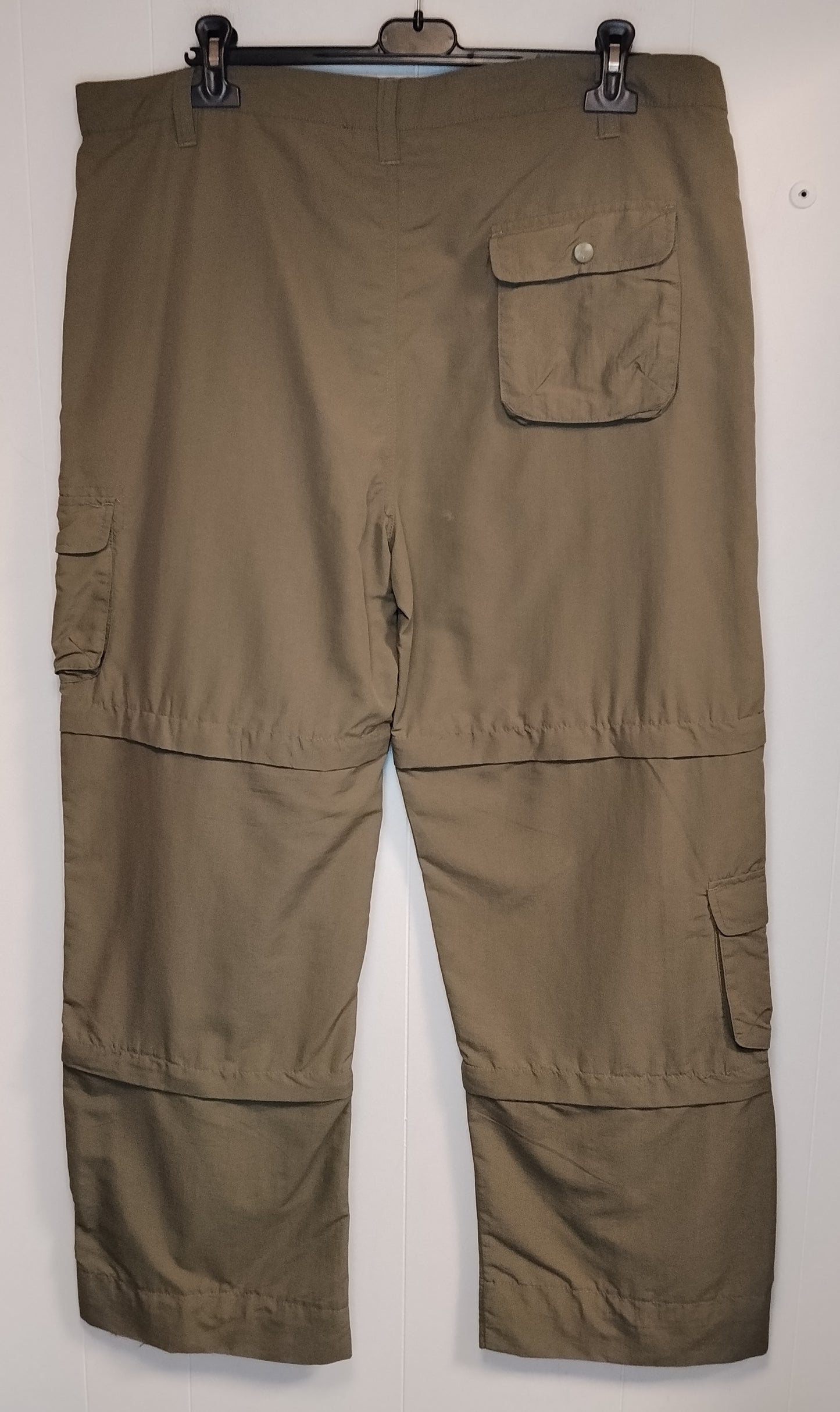 Pantaloni Trekking Uomo Ferrino Convertibili Beige Taglia XL