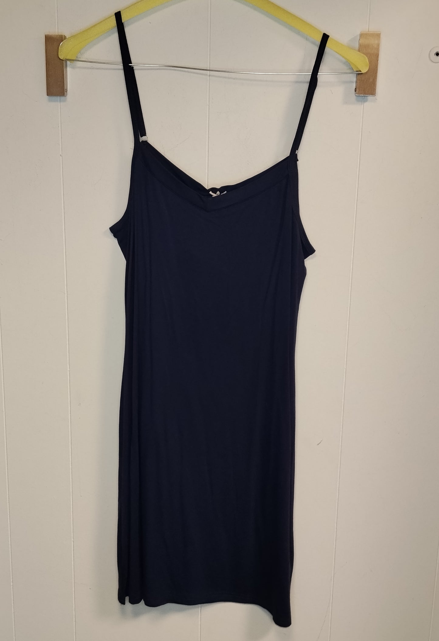 Vestito Donna Vlatom Taglia S Blu Navy Abito Sottoveste Spalline Sottili
